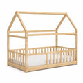 Cama infantil de madera de pino en forma de casa 200x90 cm