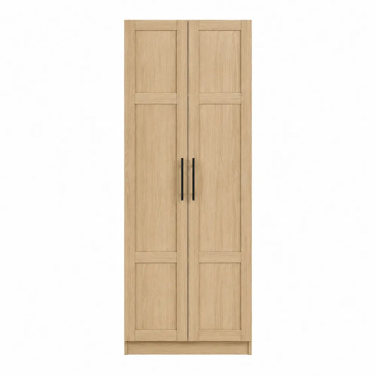 Armario de contrachapado con puertas dobles 180x75x40 cm